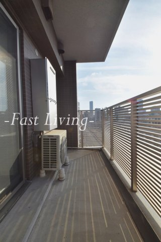 フィーカ牛込柳町のバルコニー