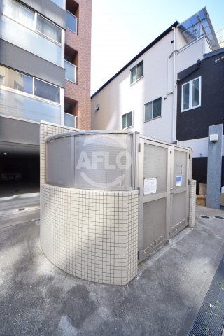 ノステルコート夕陽丘のその他共用部分|ノステルコート夕陽丘　ゴミ置き場