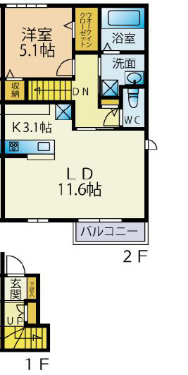 【間取り】 | サイドヴェルデ栗東 | 間取りです