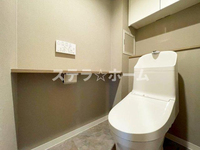 ローレルコート北千里のトイレ|落ち着いたトイレです