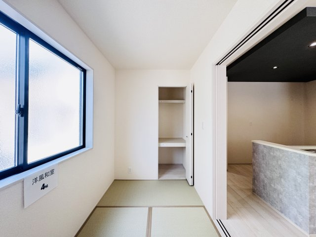 三郷市東町新築戸建（東町７期）の収納|4帖和室収納
