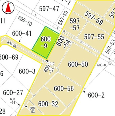 【区画図】 | 那須塩原市上厚崎　200万円　土地