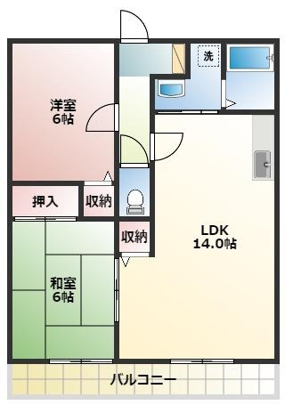 【間取り】 | ライフ21レイク