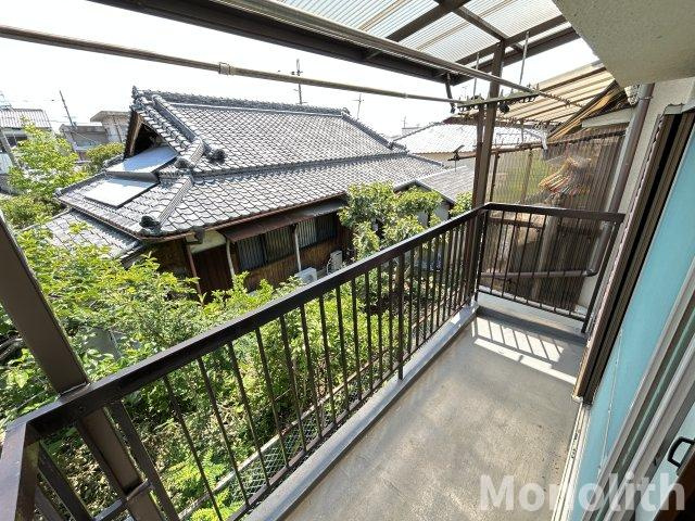 堺市中区辻野貸家のバルコニー