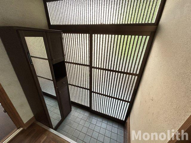 堺市中区辻野貸家の玄関