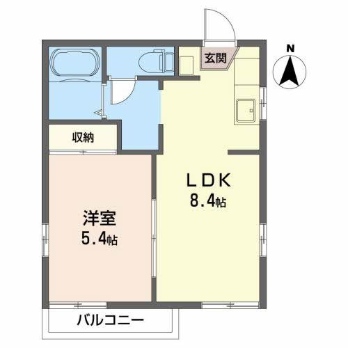 ハウス・グリーンヒル Ｃの間取り