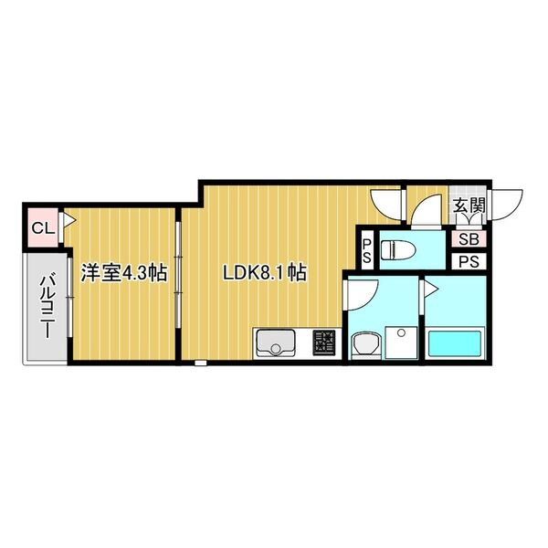 Lino久宝寺の間取り