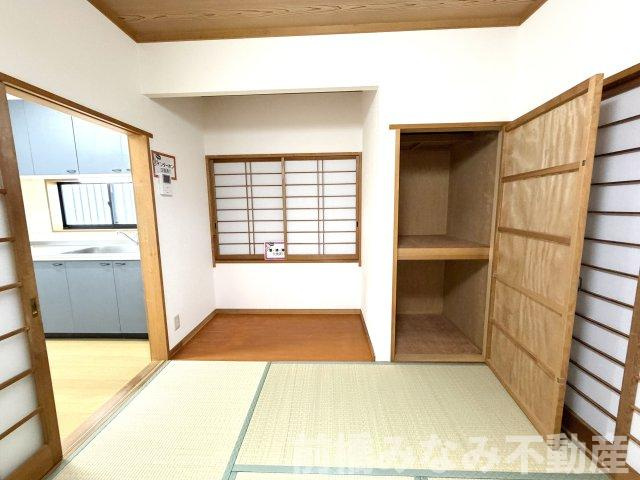 【中古平屋】前橋市粕川町込皆戸　３Kの和室|和室があれば、来客や子供用のスペースとして活躍します