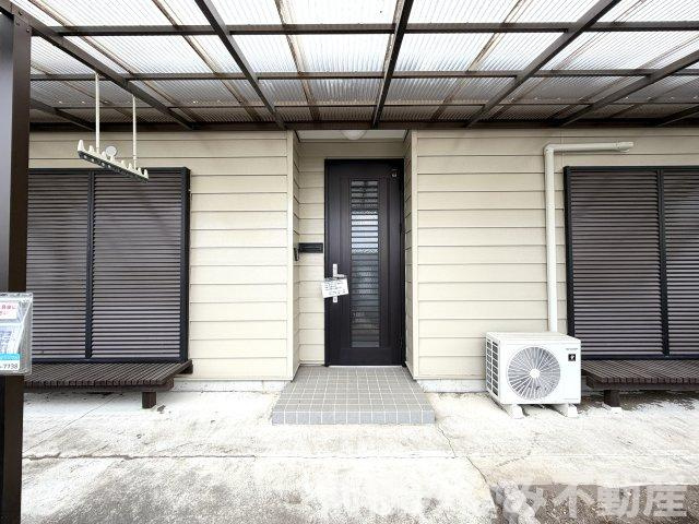 【中古平屋】前橋市粕川町込皆戸　３Kの玄関|玄関です