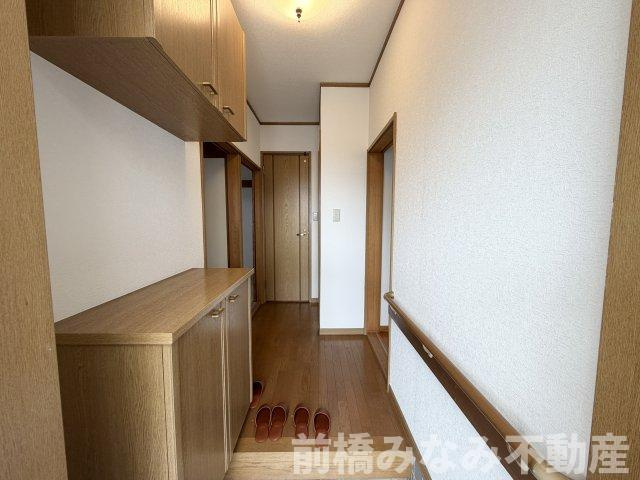 【中古平屋】前橋市粕川町込皆戸　３Kの玄関|きれいな玄関です