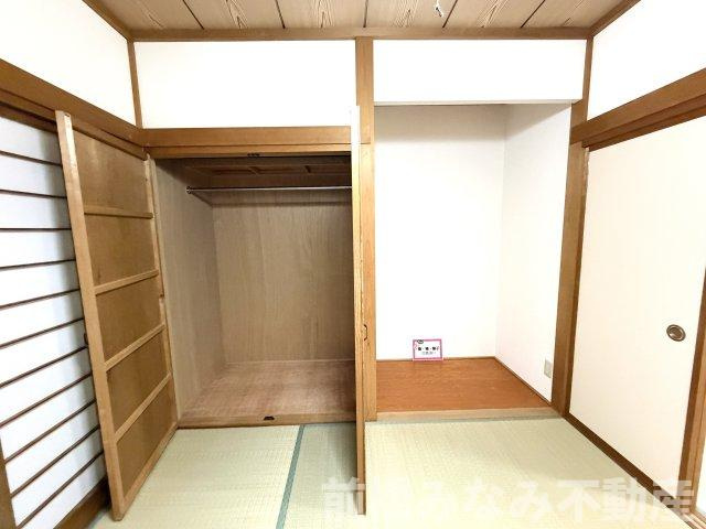 【中古平屋】前橋市粕川町込皆戸　３Kの収納|たっぷりとした収納スペースです