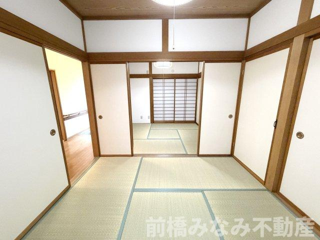 【中古平屋】前橋市粕川町込皆戸　３Kの和室|きれいな和室です