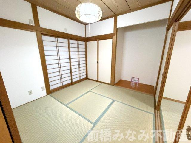 【中古平屋】前橋市粕川町込皆戸　３Kの和室|ゆったりとくつろげる和室です