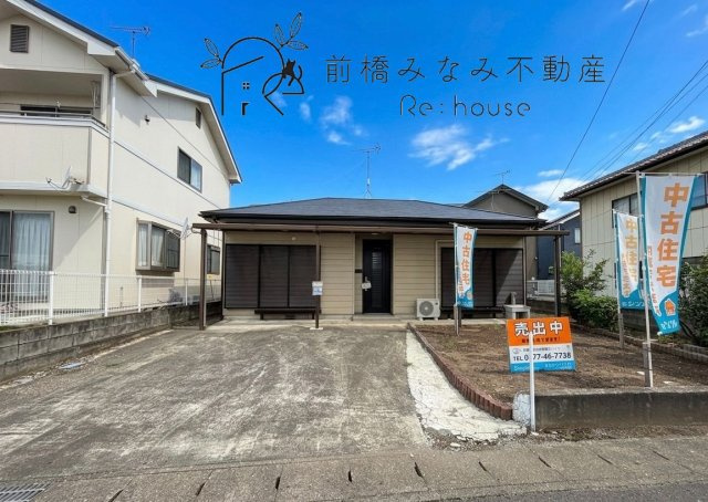 【中古平屋】前橋市粕川町込皆戸　３Kの外観|外観です
