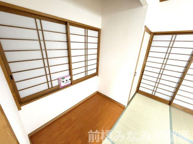 【中古平屋】前橋市粕川町込皆戸　３Kの和室|畳の上でゆっくりとくつろげる和室です