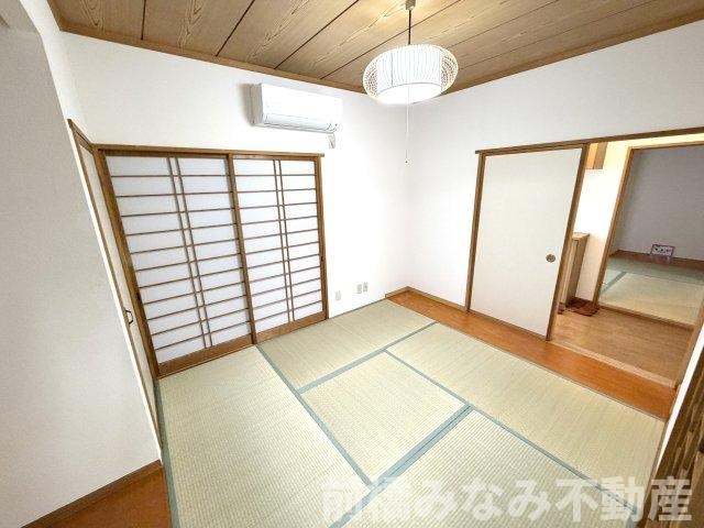 【中古平屋】前橋市粕川町込皆戸　３Kの和室|和室、ちょっとしたくつろぎスペースにいかがでしょうか