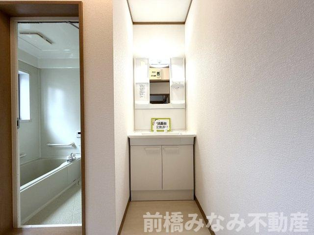 【中古平屋】前橋市粕川町込皆戸　３Kの独立洗面台|独立洗面台、朝の身支度には欠かせません
