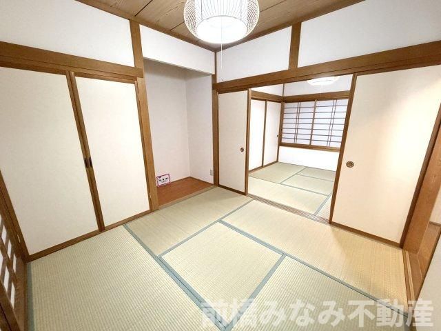 【中古平屋】前橋市粕川町込皆戸　３Kの和室|明るい和室です