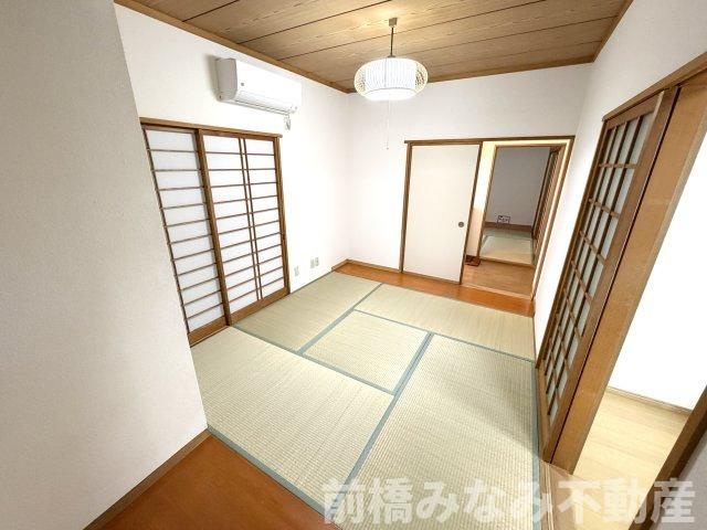 【中古平屋】前橋市粕川町込皆戸　３Kの和室|きれいな和室です