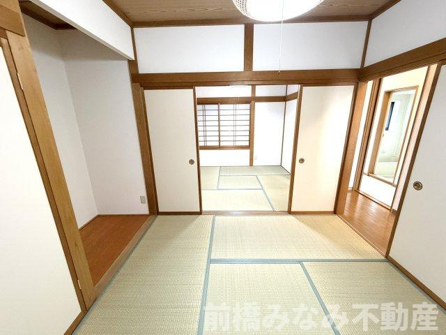 【中古平屋】前橋市粕川町込皆戸　３Kの和室|和室があると落ち着いた雰囲気になりますね