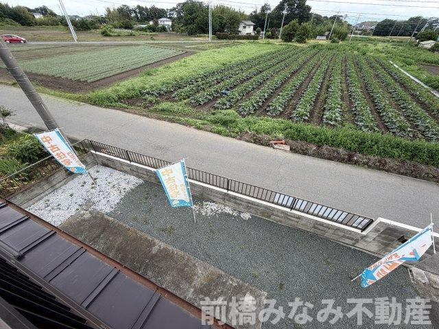 【中古】前橋市粕川町深津　３LDKの前面道路含む現地写真
