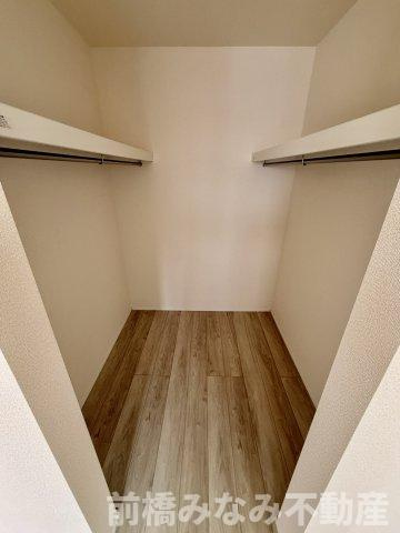 【新築平屋】前橋市朝倉町３丁目01期　限定１棟　リナージュ　新築建売の収納|たっぷりとした収納スペースです