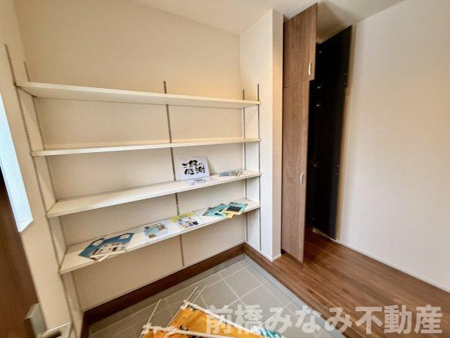 【新築】前橋市樋越町第4　１号棟(全６棟)　リーブルガーデン　新築建売分譲の収納
