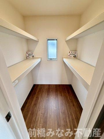 【新築】前橋市樋越町第4　１号棟(全６棟)　リーブルガーデン　新築建売分譲の収納