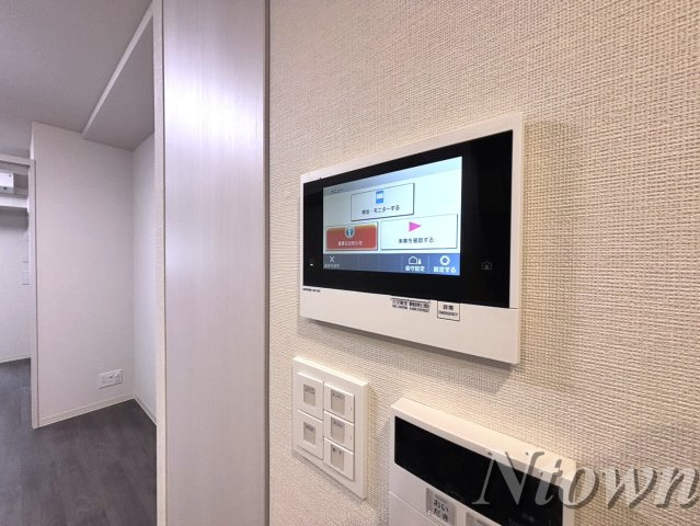 【セキュリティ】 | プレサンス名駅南ブリエ | モニター付きインターホンです