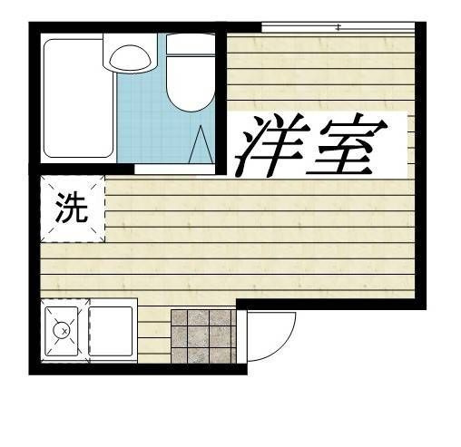 リプロンビギン三軒茶屋Ⅱの間取り|間取りです。