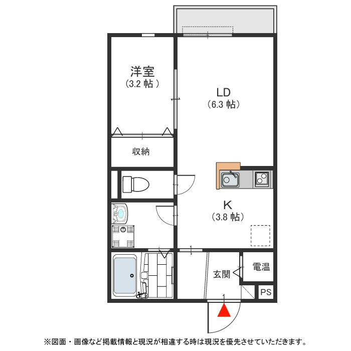Ｋｉｎｚｙ　Ｃｏｕｒｔ　Ⅱの間取り