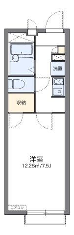 レオパレスモア天王の間取り