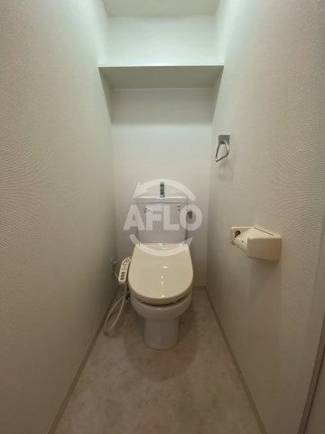 レジディア京町堀のトイレ|レジディア京町堀　温水洗浄便座