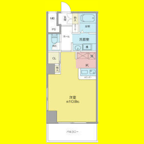 鶴舞ガーデンコート　名古屋市賃貸　仲介手数料無料の間取り