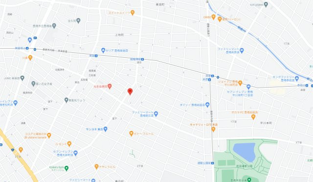愛知県豊橋市一棟マンションの地図