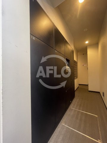 ユニハイム中之島堂島川タワーレジデンス(福島小学校)のその他共用部分|ユニハイム中之島堂島川タワーレジデンス　宅配ボックス