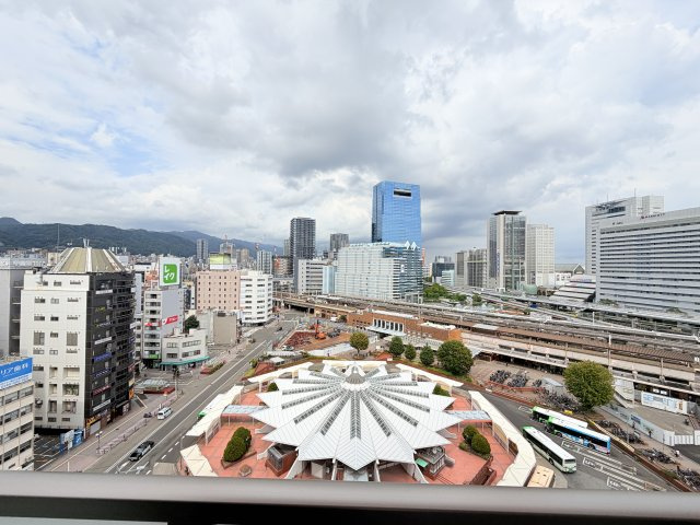 セレニテ神戸駅前アリエの展望
