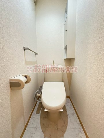 サニーリブA棟のトイレ|コンパクトで使いやすいトイレです