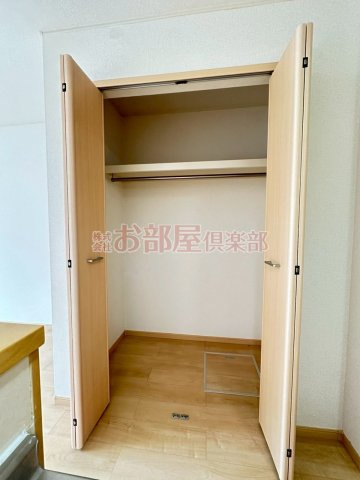サニーリブA棟の収納|大きなスペースがあり、収納には困りません
