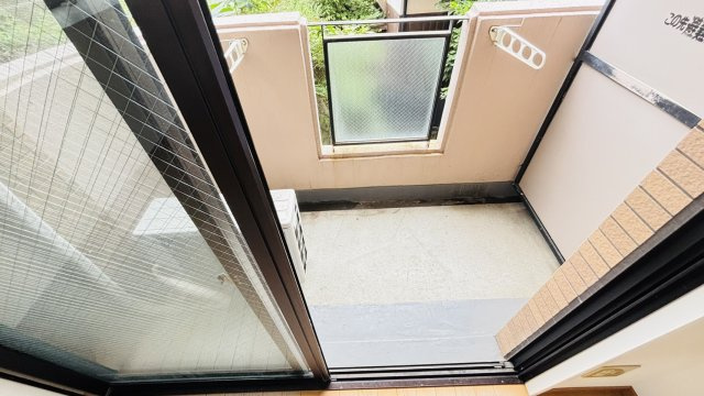 グレイス二日市壱番館のバルコニー
