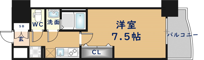 【間取り】 | Luxe布施南
