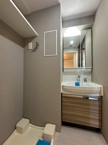 メイクス矢場町　名古屋市賃貸　仲介手数料無料の洗面所|洗面