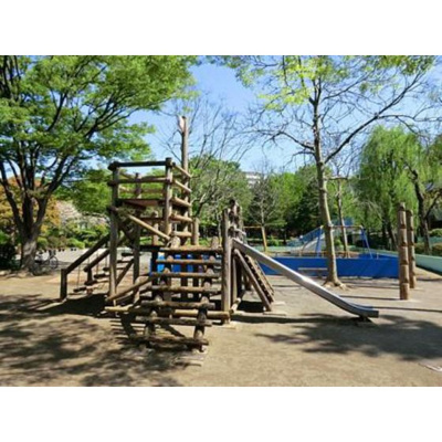 【周辺】 | グレース大蔵 | 公園「鶴川中央公園まで789ｍ」