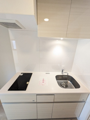 IH２口コンロのキッチンです