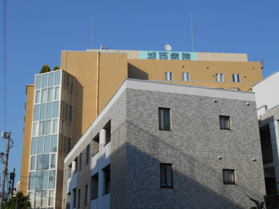 城西病院まで350ｍ