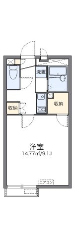 レオネクストラージヒルの間取り