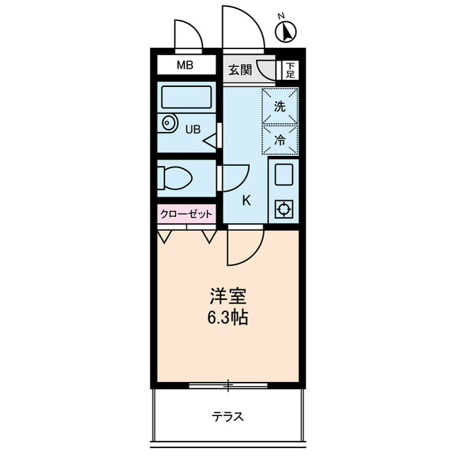 パルムドールハイムの間取り