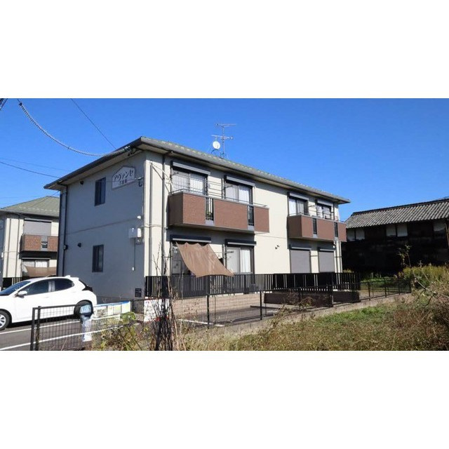 岐阜市高田３丁目のアパートの外観