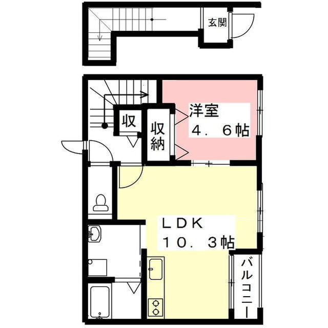 グレーシアPiPoの間取り