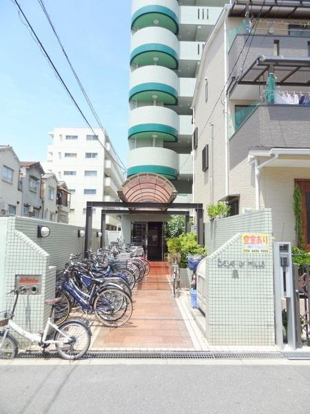 ビバリーヒルズ泉尾のセキュリティ|マンション入り口